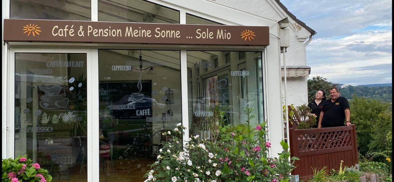 Pension & Cafe Meine Sonne Sole Mio Bad Sooden-Allendorf Ngoại thất bức ảnh