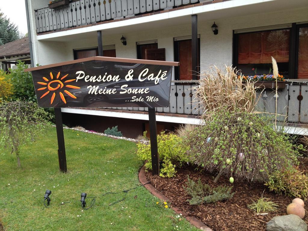 Pension & Cafe Meine Sonne Sole Mio Bad Sooden-Allendorf Ngoại thất bức ảnh