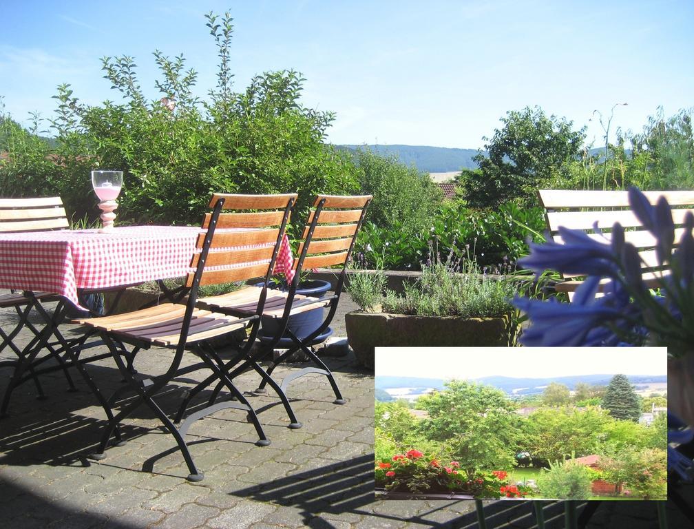 Pension & Cafe Meine Sonne Sole Mio Bad Sooden-Allendorf Ngoại thất bức ảnh